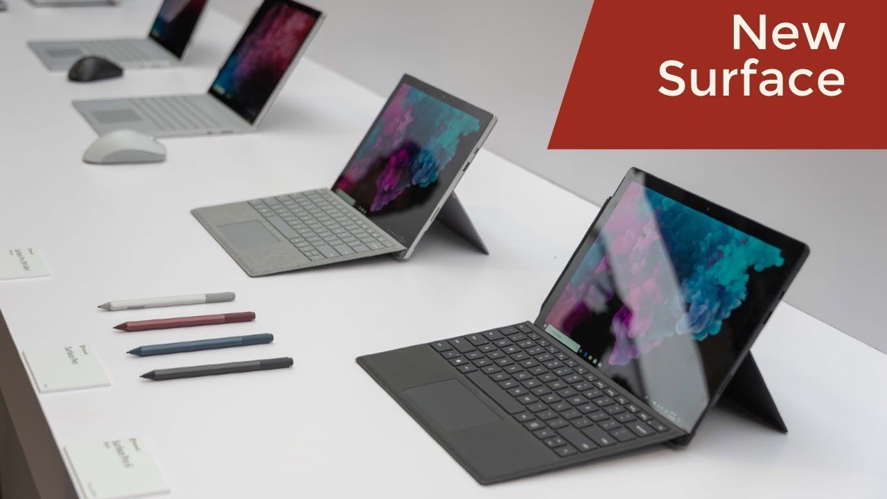 Meet the new Microsoft Surface Pro 6, Surface Headphones & more