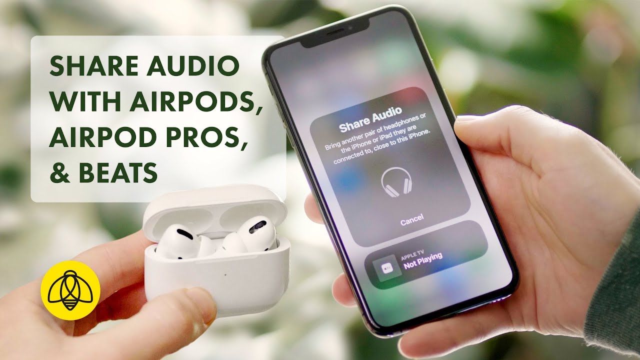 How to Share Audio with 2 AirPods or Beats Headphones - YouTube