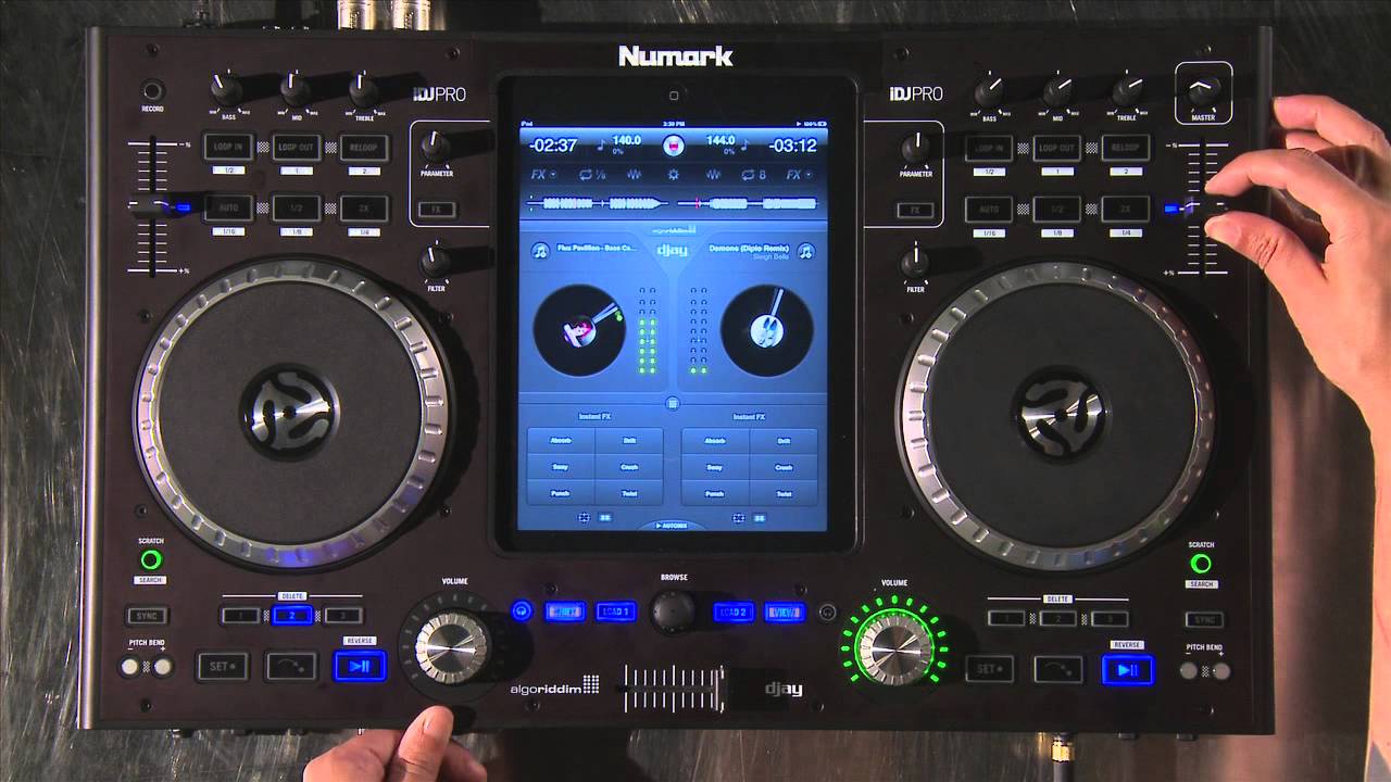 Numark iDJ Pro Premium DJ Controller for iPad | Guitar Center