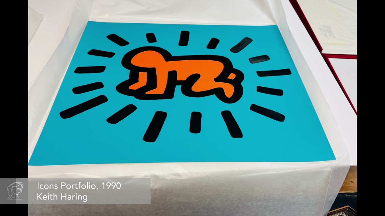 Keith Haring, Radiant Baby, Silkscreen