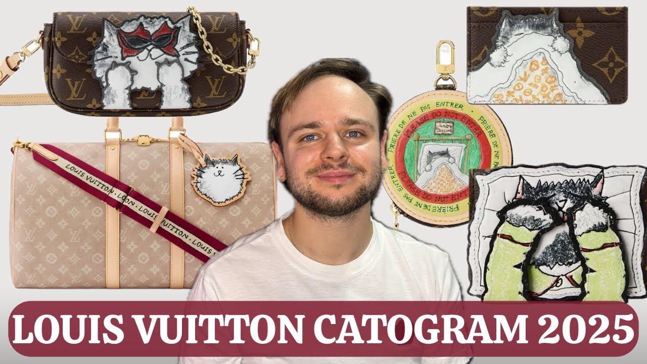 🐱LOUIS VUITTON CATOGRAM COLLECTION 🐈 Louis Vuitton's 