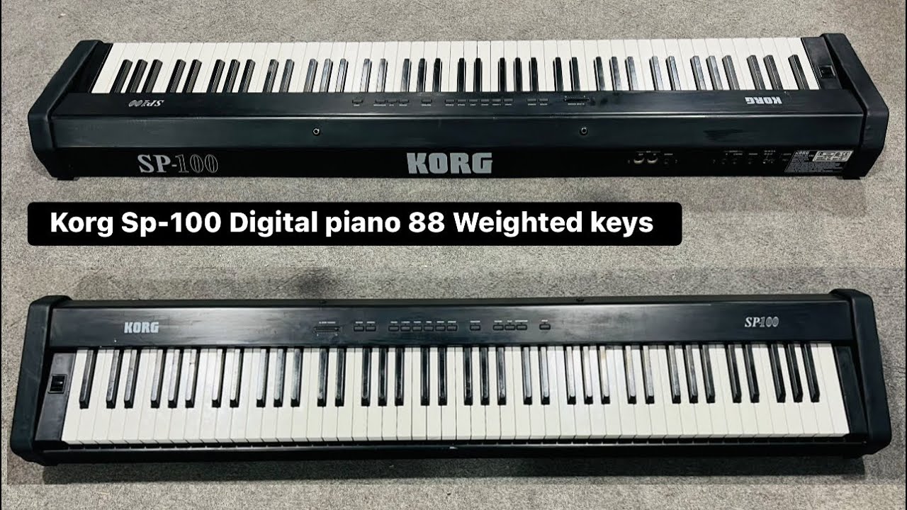 Korg sp-100 Digital piano 88 Weighted keys( Wilsons music
