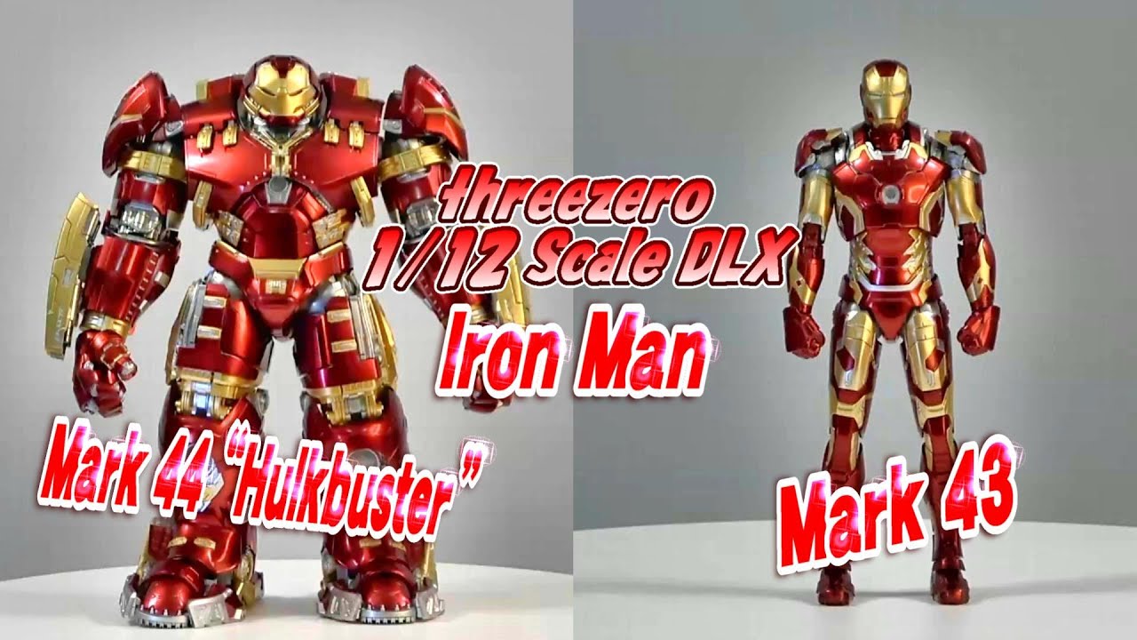 DLX《アイアンマン・マーク44“ハルクバスター”》＆《マーク43》開封