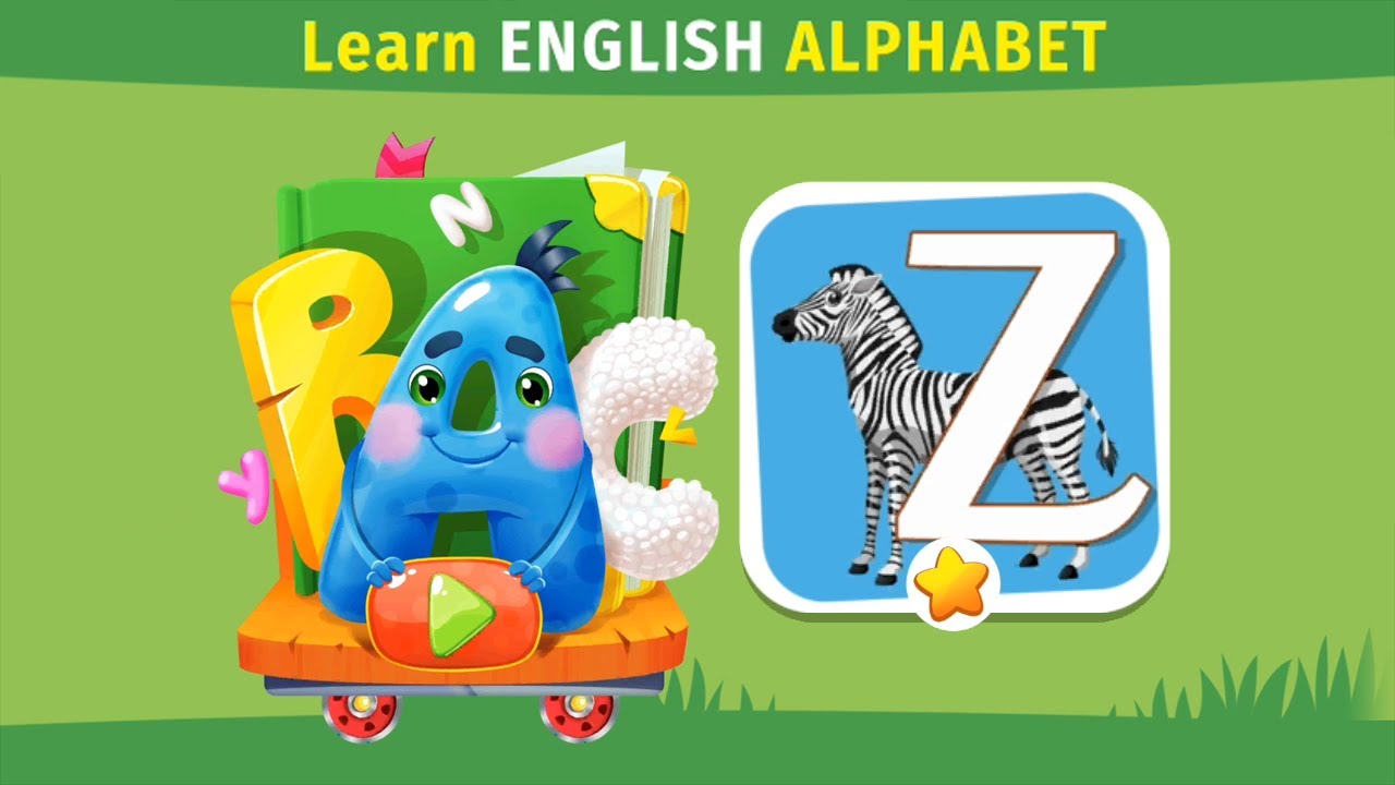 English Alphabet - Words starting with Z - ZEPPELIN, ZOO, ZEBRA