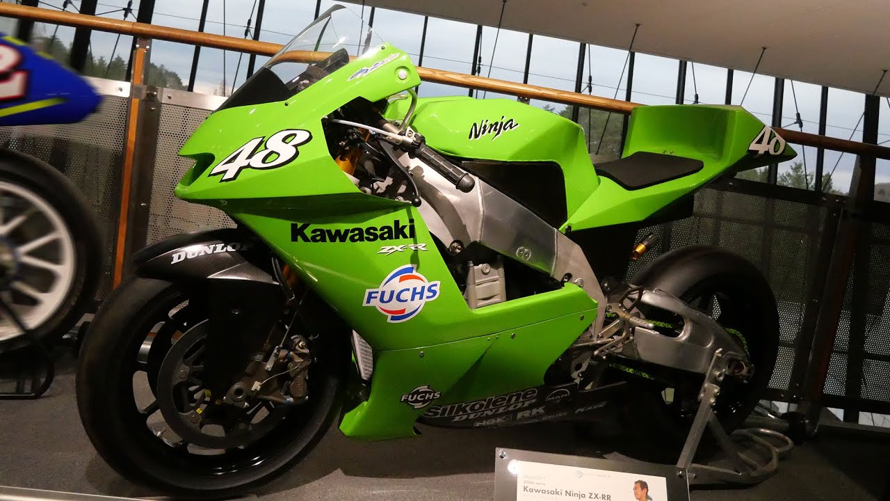 Kawasaki Ninja ZX-RR 2002 柳川車 MotoGP Machine - YouTube