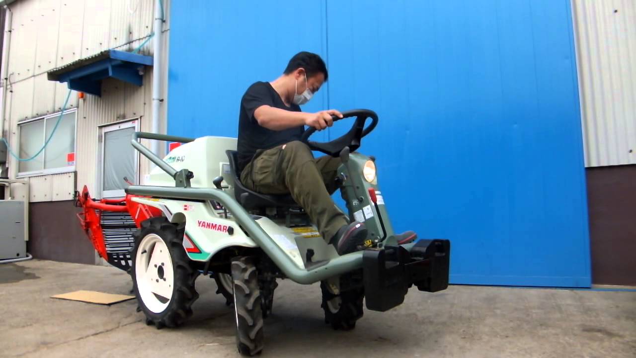 ヤンマー 乗用 管理機 A-10D アグリカ耕うん ディーゼル耕運機 セル