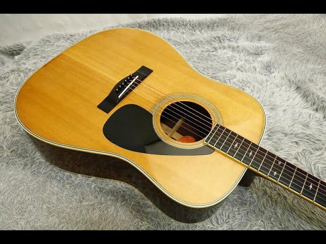 YAMAHA FG-351B Spruce top/Palisander side back Made in Japan - YouTube