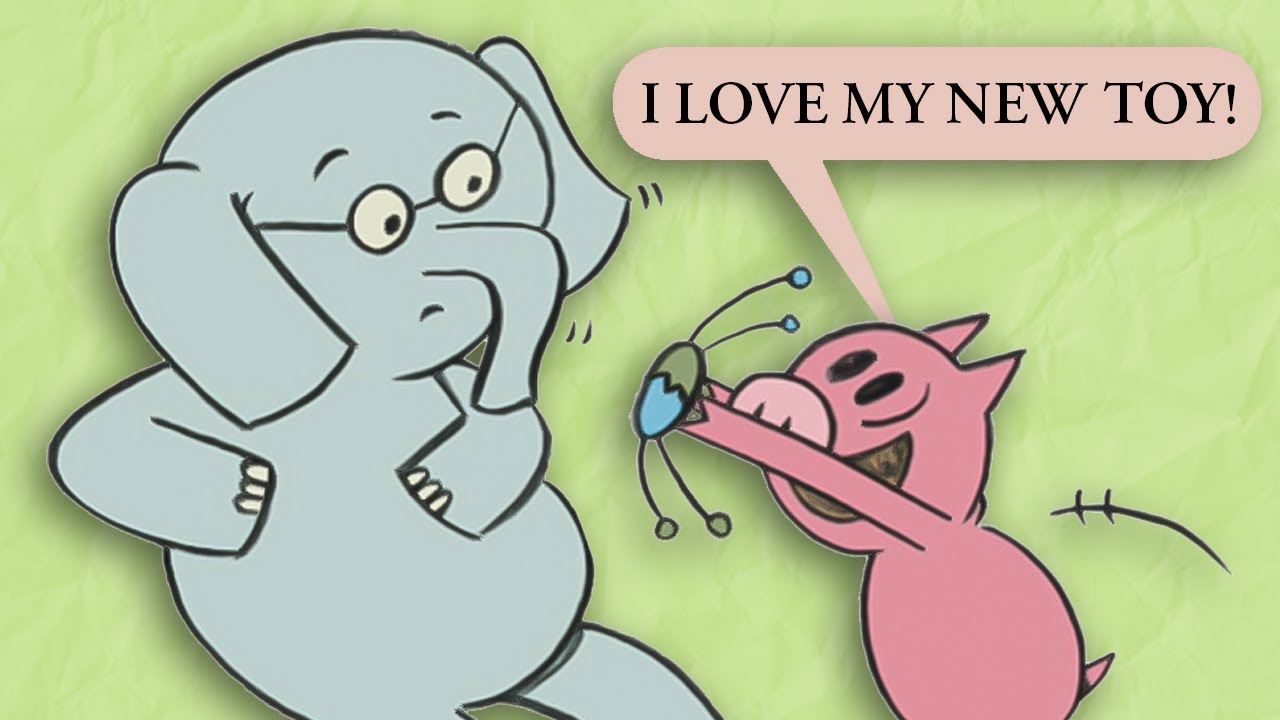 Elephant and Piggie I Love My New Toy! 📖 Reading Aloud Videos for