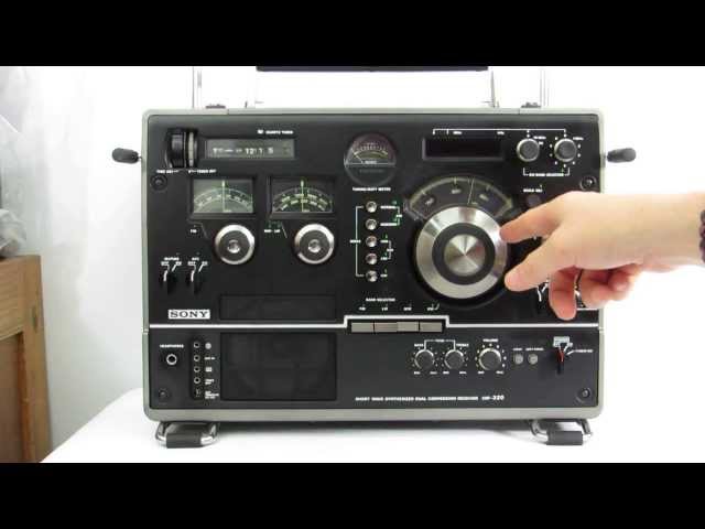 Sony CRF-320 Testing & Operation - YouTube