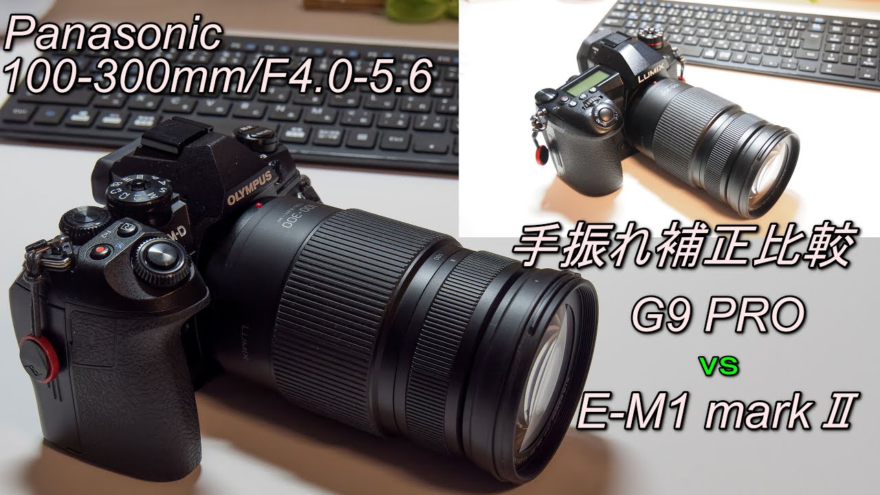 Panasonic 100-300/F4.0-5.6Ⅱ手振れ補正検証 - YouTube