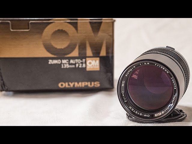 Olympus OM Zuiko 135mm f2 8 lens - YouTube
