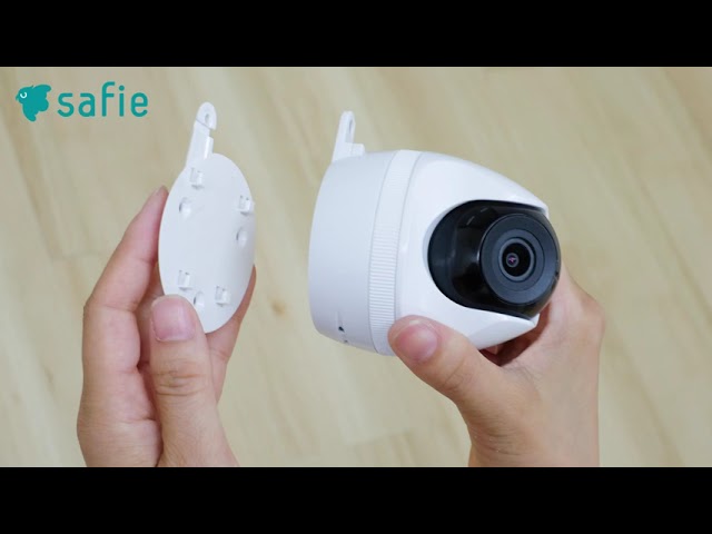 Safie】天井・壁に設置する方法QBiC CLOUD CC 2 CC 2L - YouTube