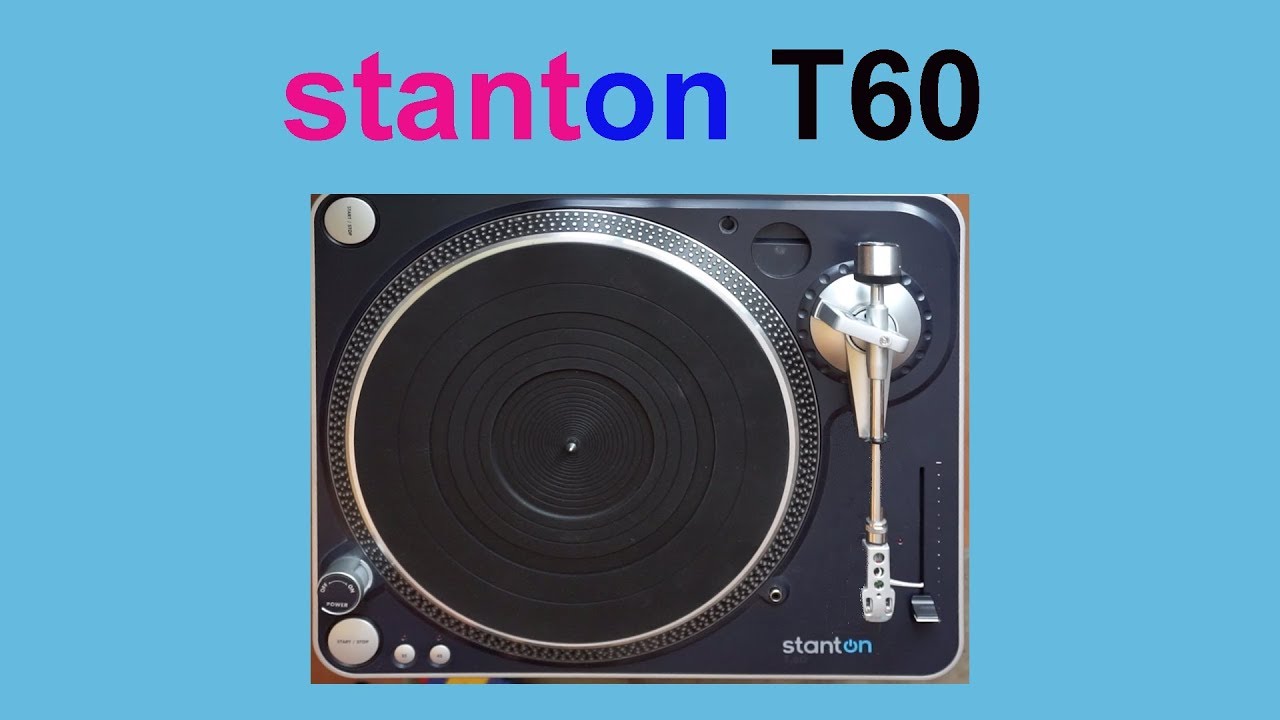 Turntable - stanton T 60 A Look at the Inside - YouTube