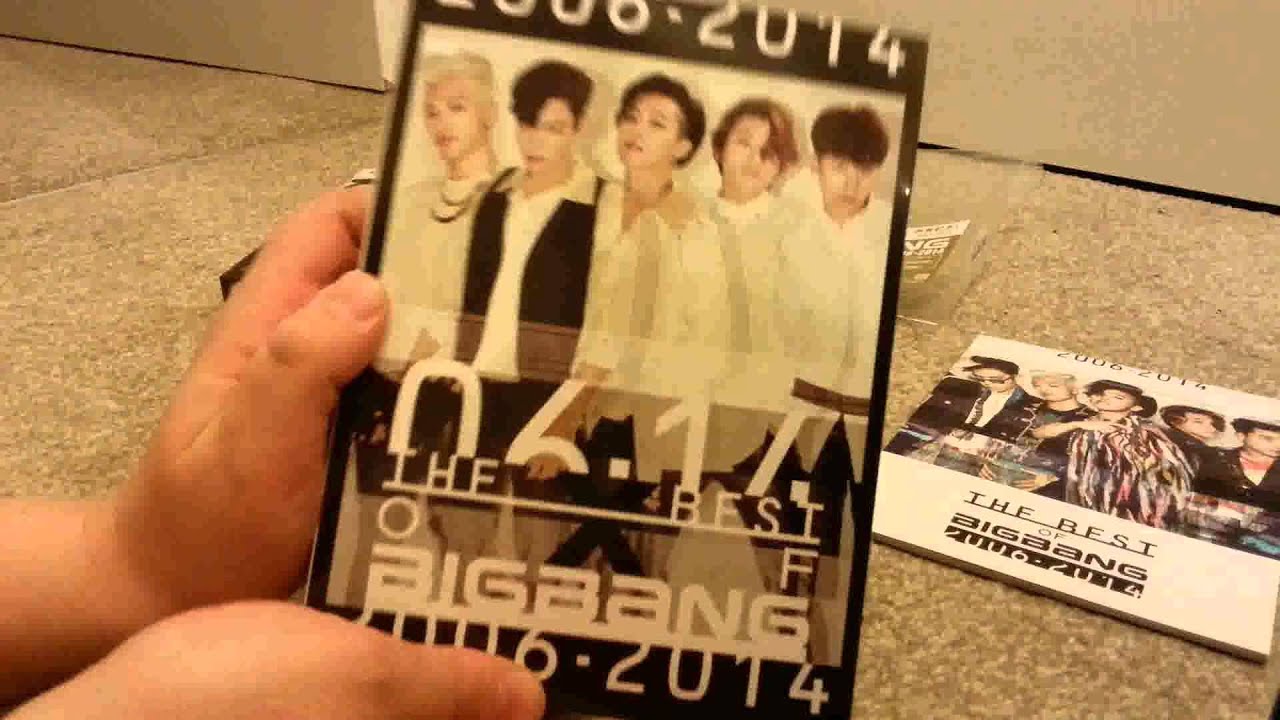 Unboxing) The Best of BIGBANG 2006-2014 Japan (CD&DVD) - YouTube