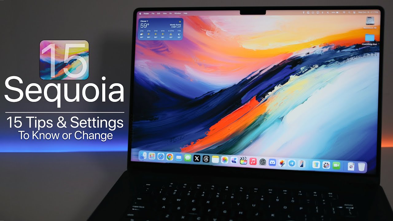 15 macOS Sequoia Tips or Settings To Know or Change - YouTube