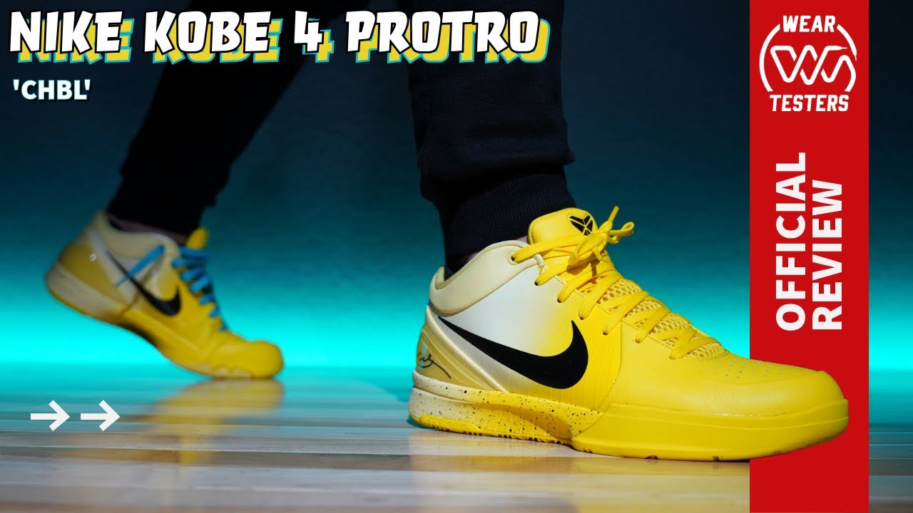 Nike Kobe 4 Protro CHBL - YouTube