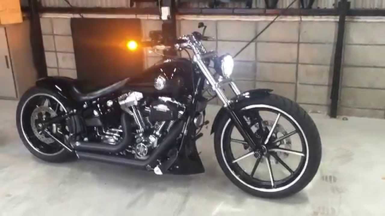 2015 FXSB BREAKOUT custom VANCE & HINES - YouTube