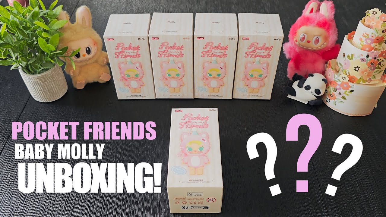 Secret!? UNBOXING Pop Mart Baby Molly Pocket Friends! - YouTube
