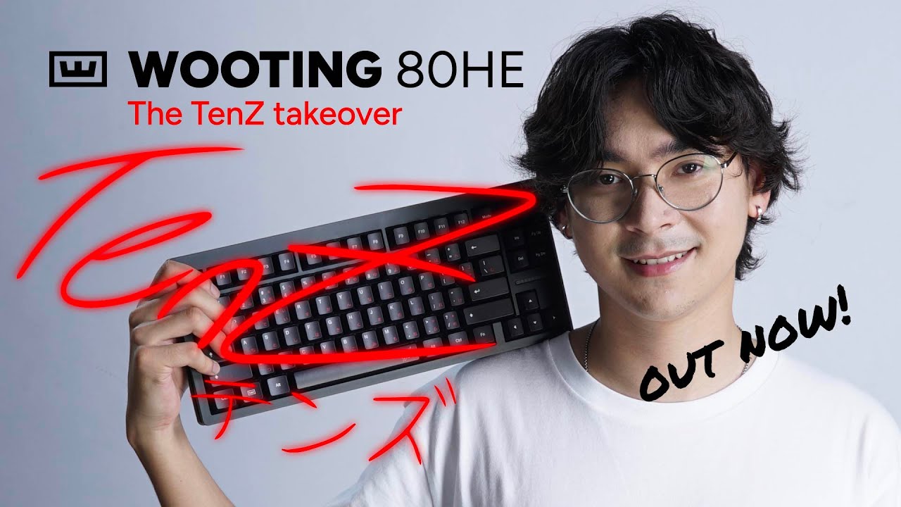 Wooting 80HE TenZ Takeover - OUT NOW! - YouTube