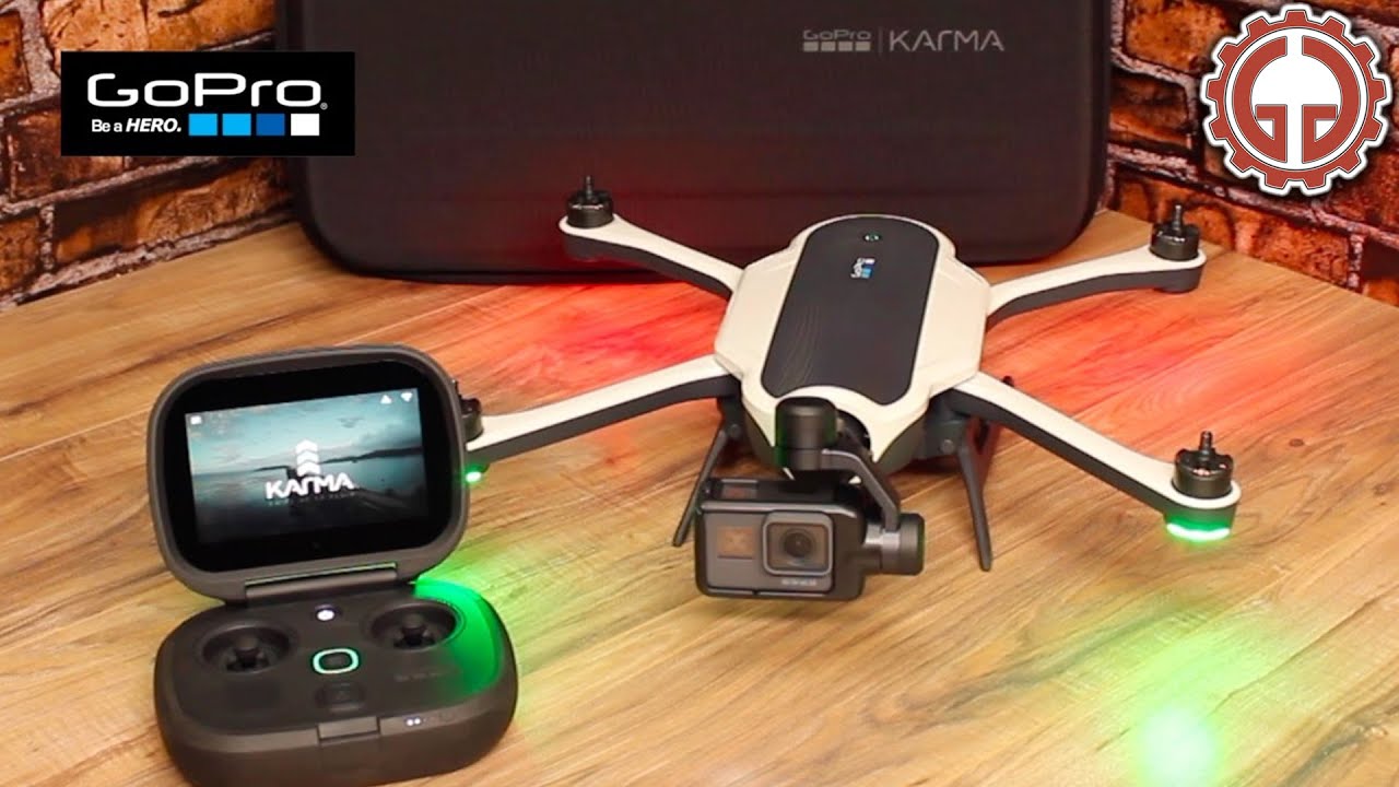 GoPro Karma Drone with Hero 5 Black UNBOX & REVIEW - YouTube