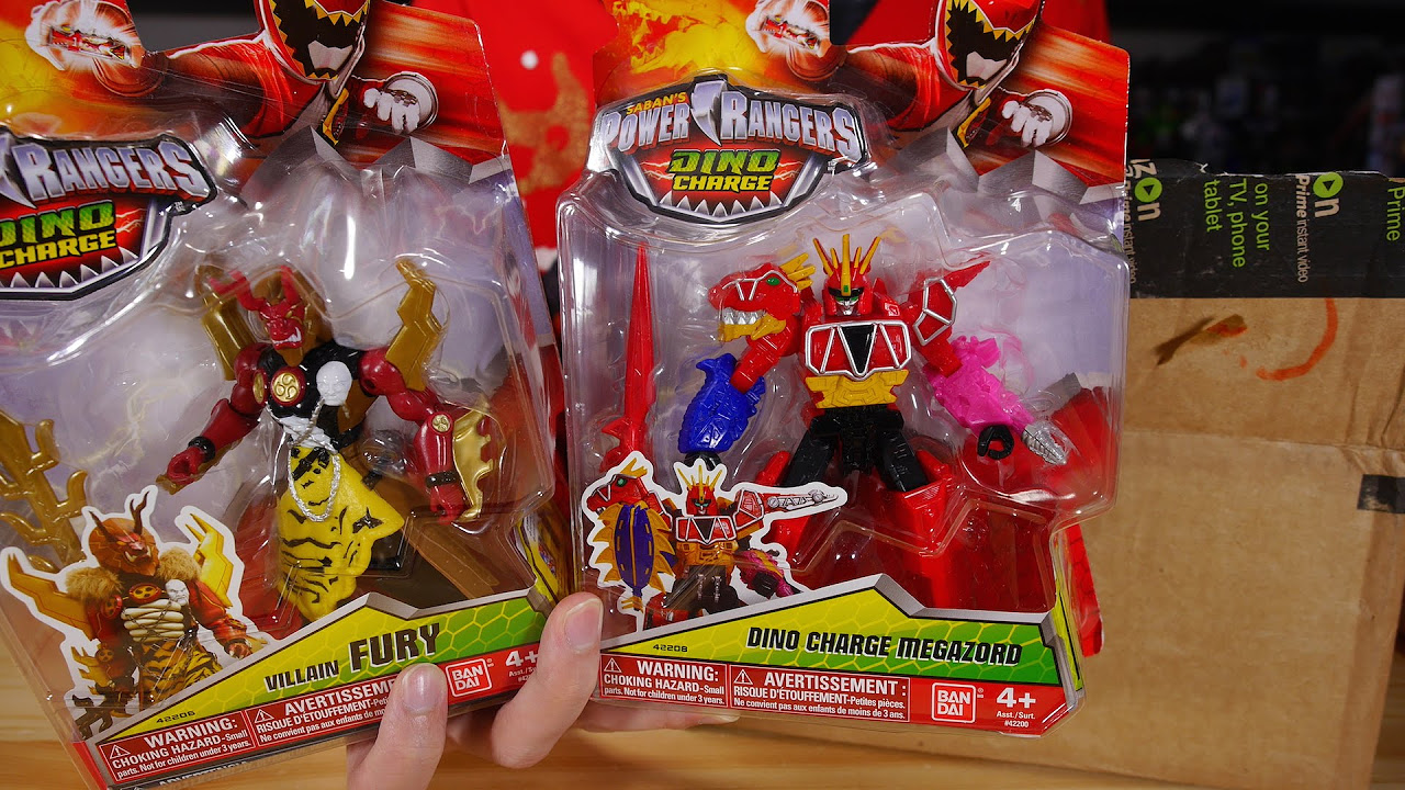 パワーレンジャー玩具を輸入してみた！Part4 パワーレンジャーダイノ