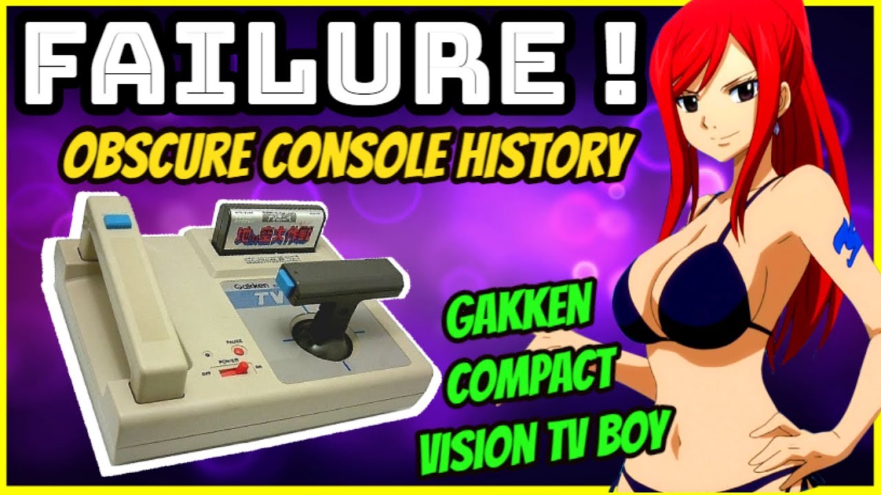 Why The Gakken Compact Vision TV Boy Failed! - Japanese Console