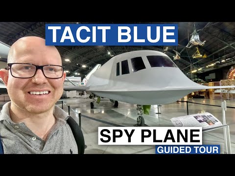 Guided tour of the Northrop Tacit Blue Battlefield Surveillance