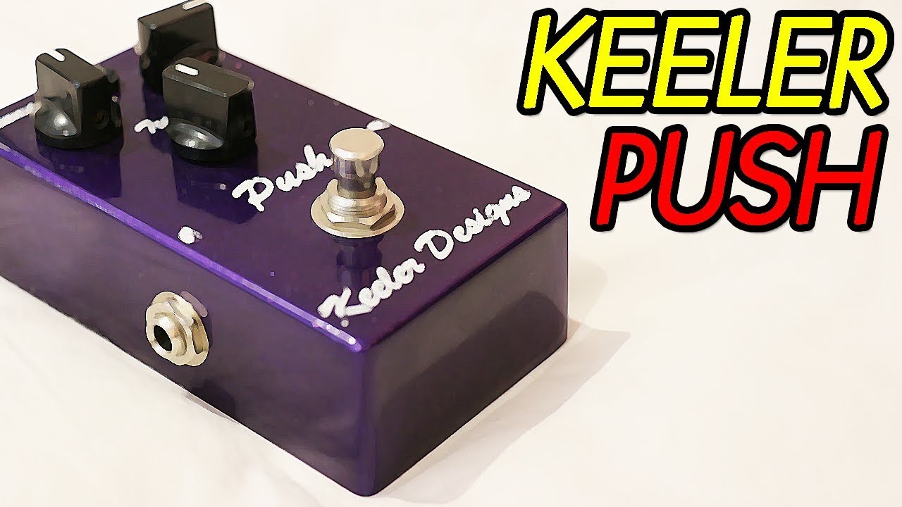 Keeler Designs 'Push' Overdrive (Modified Tubescreamer??) - YouTube
