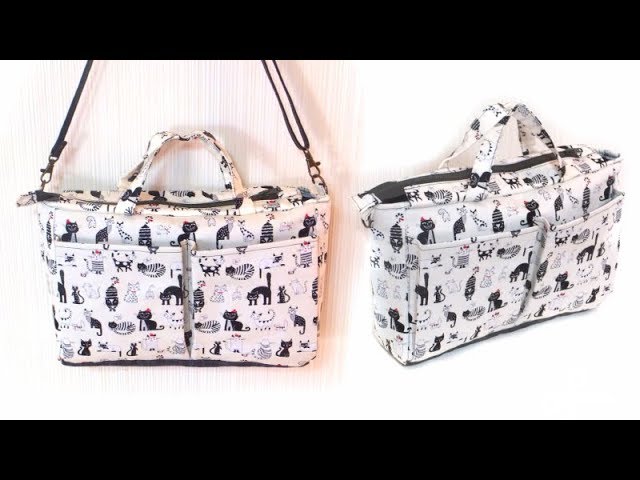 バッグインバッグ にもなる ミニ ショルダーバッグ の作り方 ／ Many