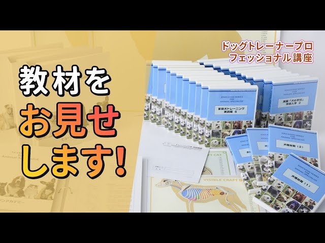 見せてみた】 ドッグトレーナープロフェッショナル講座 紹介動画 - YouTube