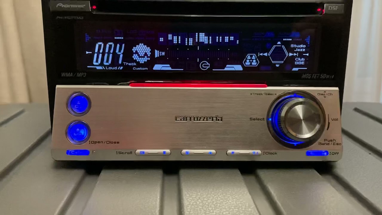 Pioneer carrozzeria fh-p077md - YouTube