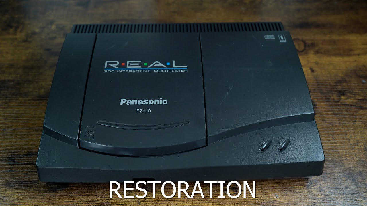 Panasonic 3DO FZ-10 Restoration - YouTube