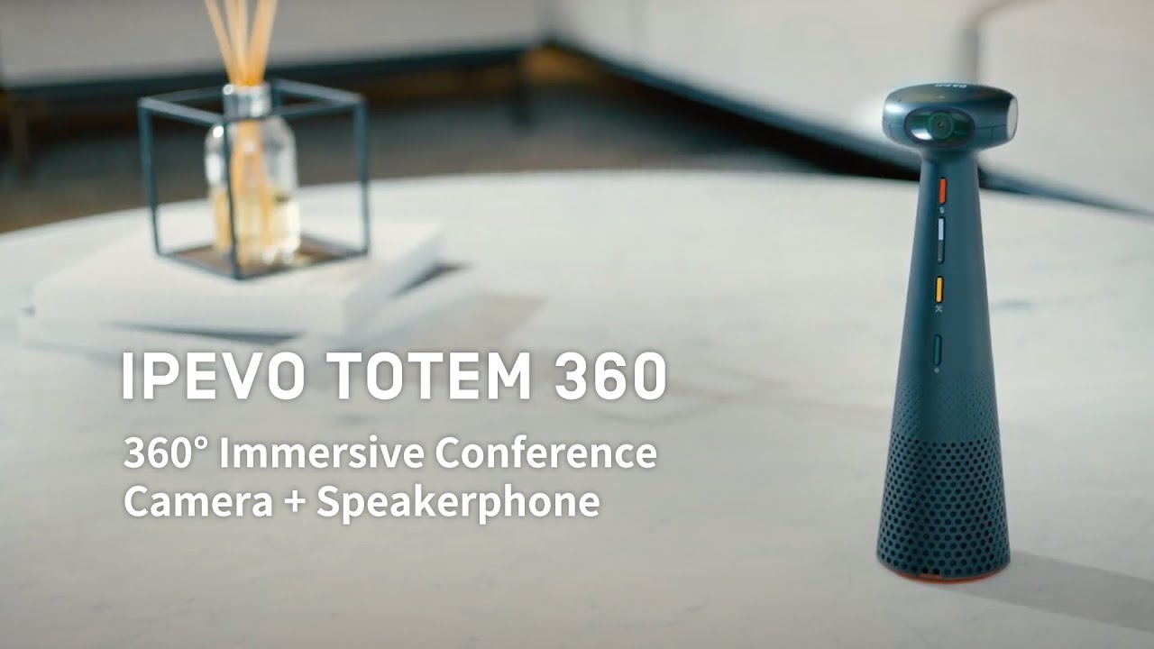 IPEVO TOTEM 360 Immersive Conference Camera + Speakerphone｜Quick