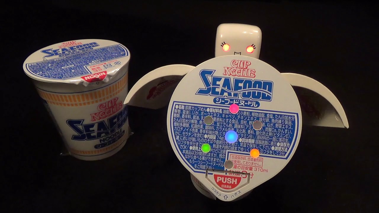 Robo Timer Cup Noodle Seafood] Trio Robot Timer Winner Prize