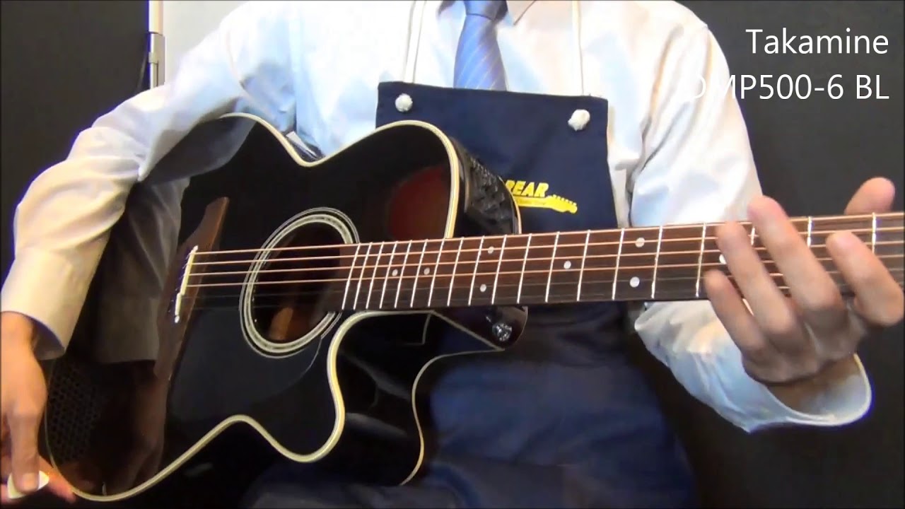 6連シングルヘッド 漆黒モデル】Takamine DMP500-6 BL （限定モデル