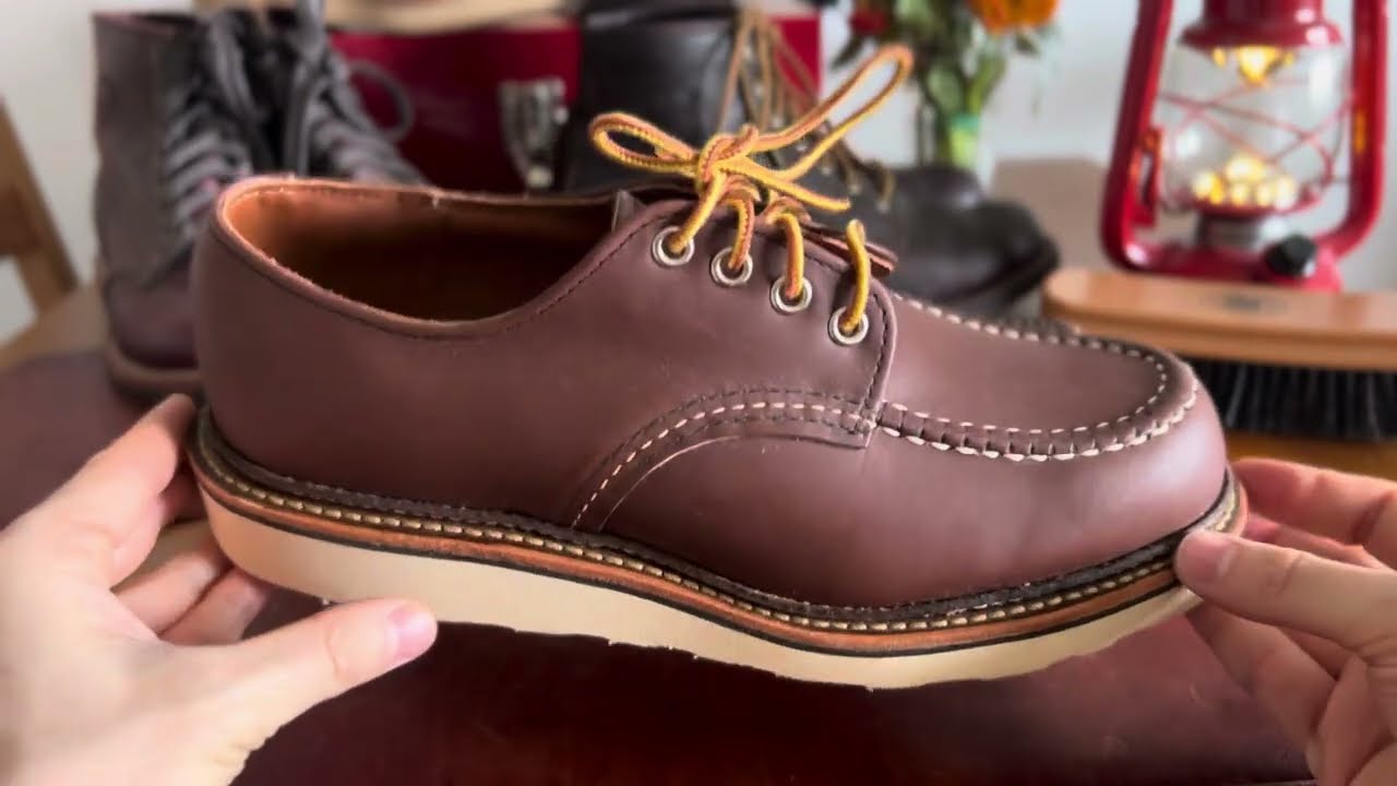 Red Wing 8109 Oxfords Deadstock Boots | first thoughts - YouTube