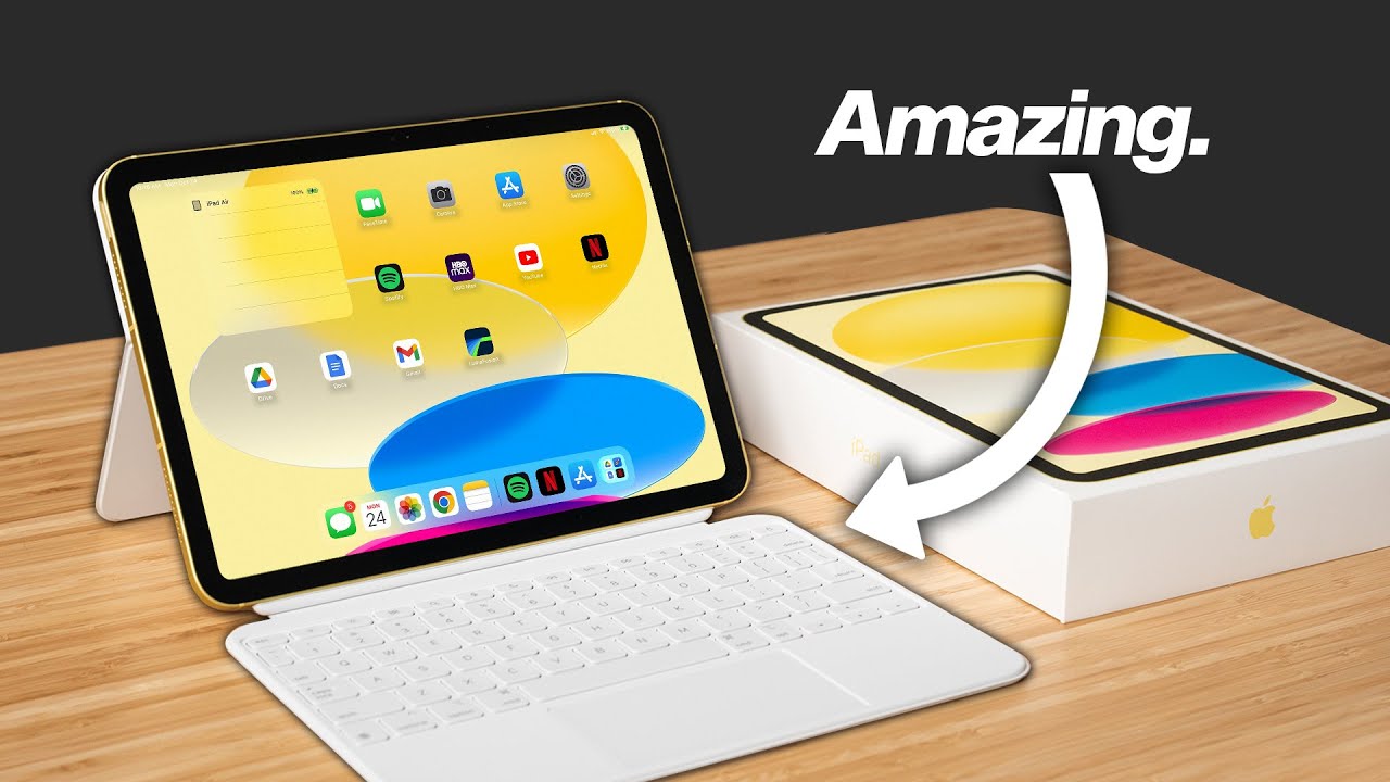 iPad 10th Gen Magic Keyboard Folio Case Review! - YouTube