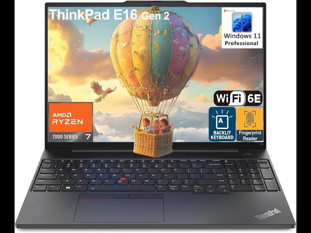 Review: ThinkPad E16 G2 - Ryzen 7 7735HS Powerhouse for Business