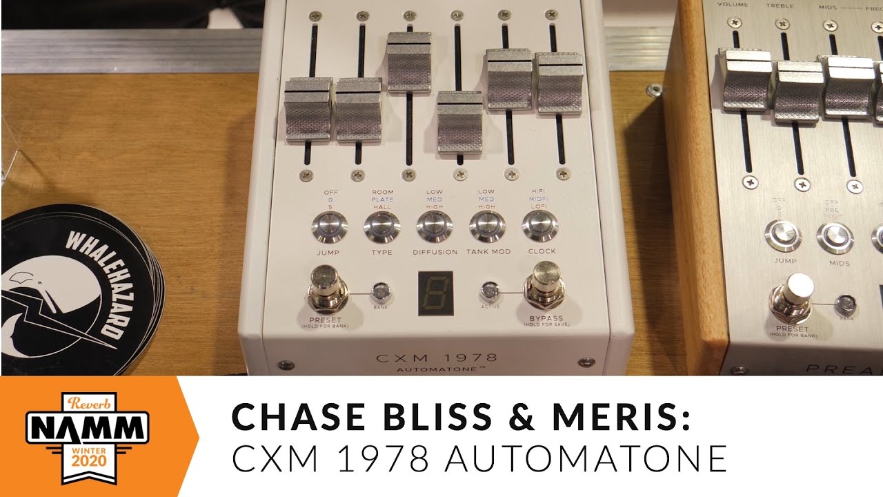 CXM 1978 Reverb from Chase Bliss & Meris at Winter NAMM 2020 - YouTube