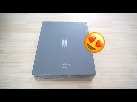 UNBOXING | 2019 BTS Summer Package - YouTube