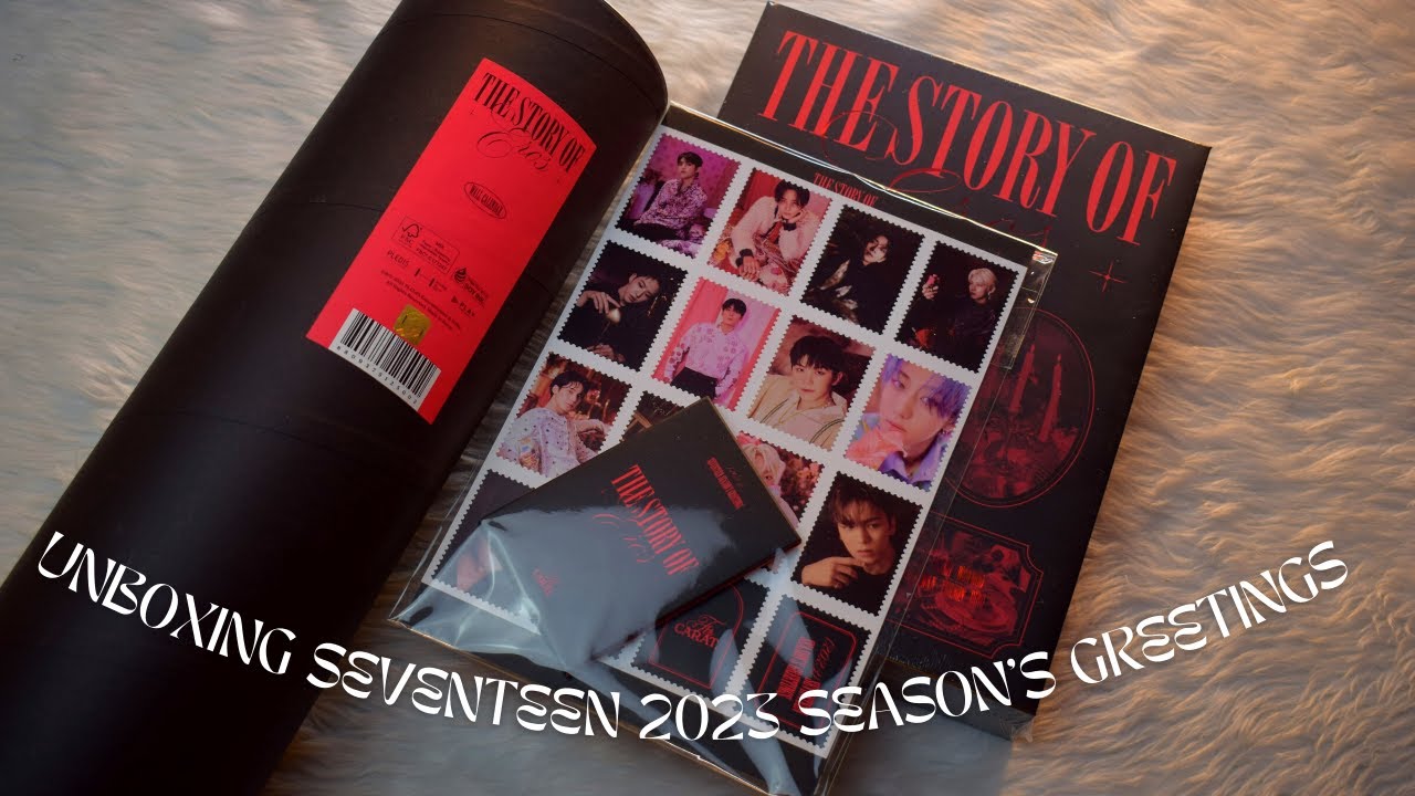 UNBOXING] SEVENTEEN 2023 SEASON'S GREETINGS ' THE STORY OF EROS