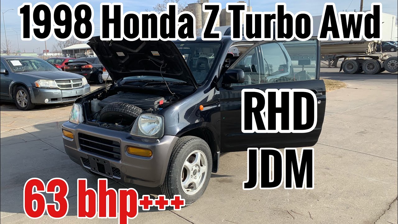 Here why 1998 Honda z awd turbo rhd is weird to drive || Pham's
