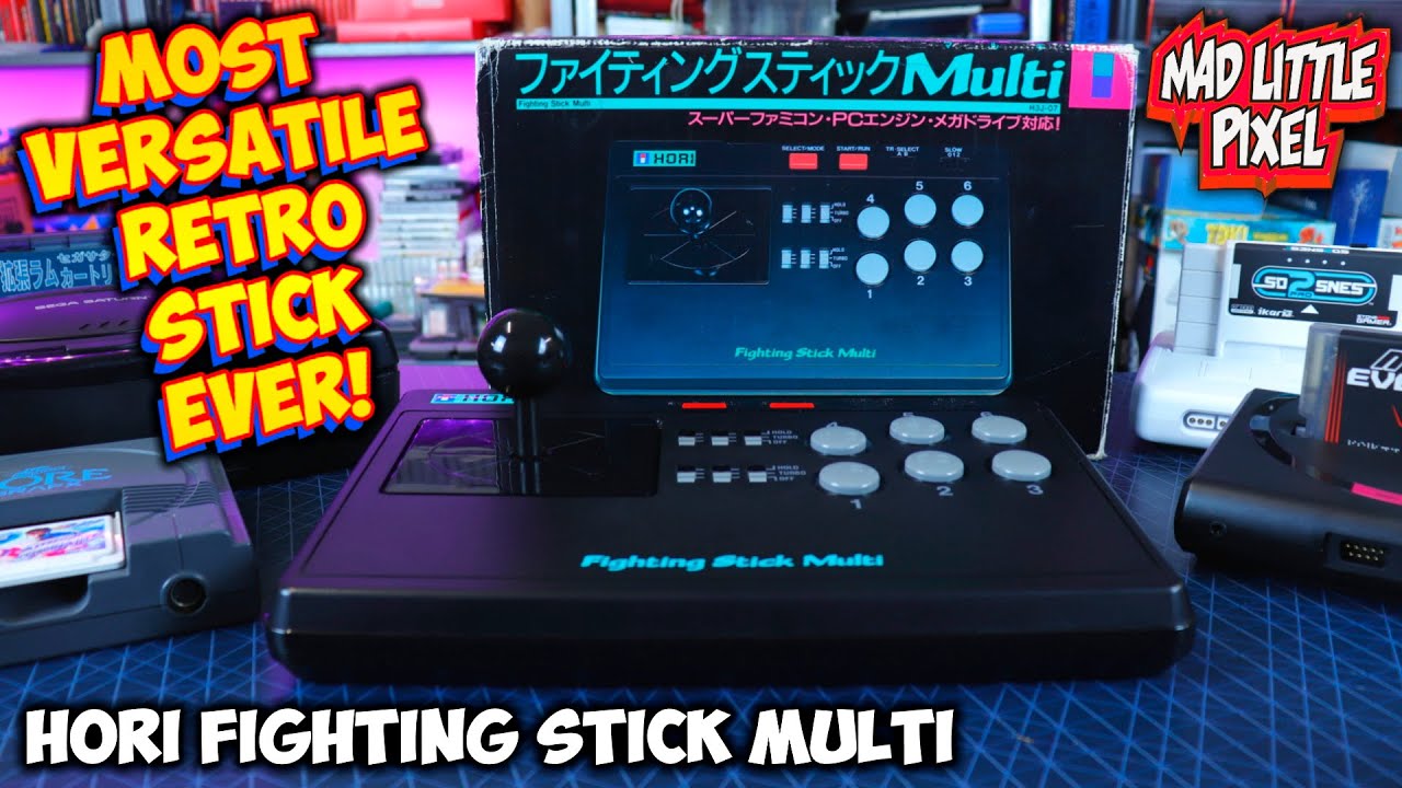 The Most Versatile Retro Arcade Stick EVER! Hori Fighting Stick