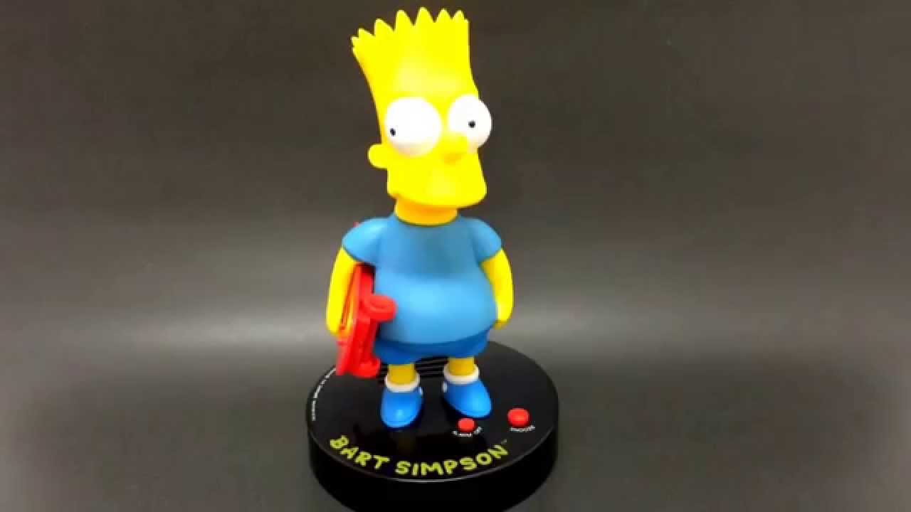 the SIMPSONS/シンプソンズ 「BART SIMPSON・TALKING ALARM CLOCK
