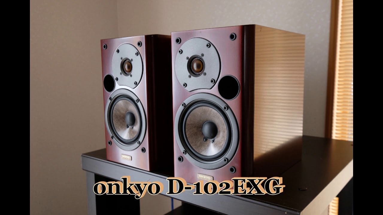 onkyo D-102EXG speaker - YouTube