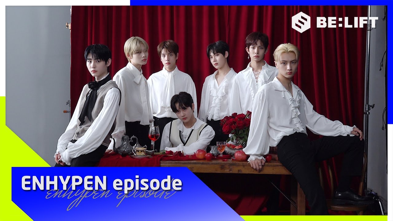 EPISODE] ENHYPEN (엔하이픈) 'BORDER : DAY ONE' Jacket shooting