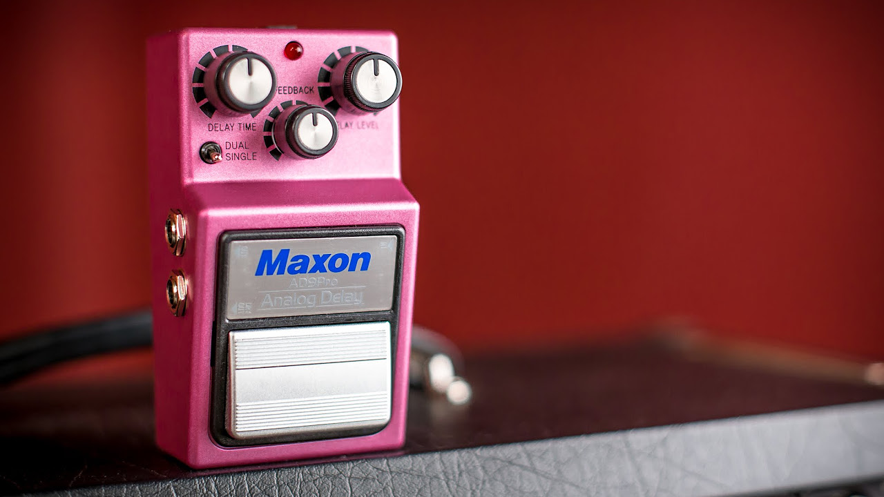 Maxon AD-9 Pro Analog Delay - DEMO - YouTube