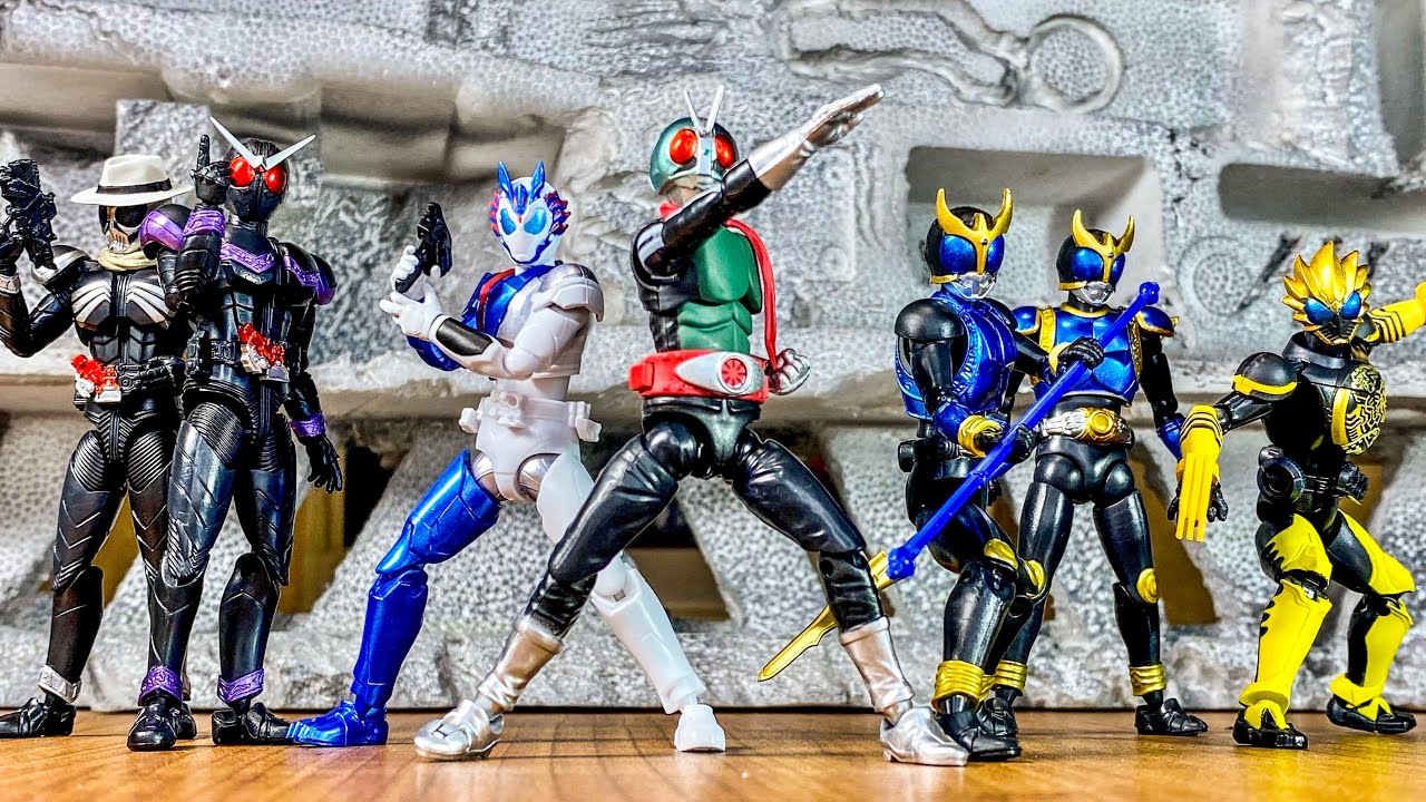 掌動-XX（ダブルクロス）仮面ライダー04 全種類コンプリートレビュー