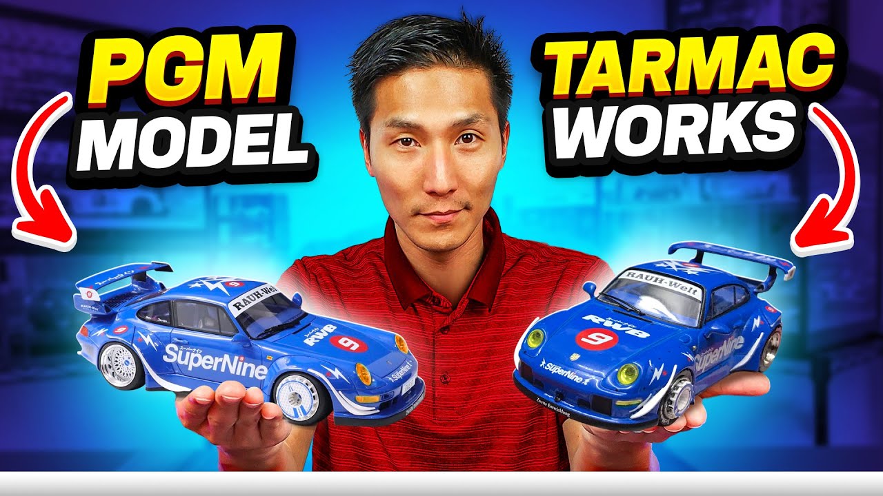 1/64 Diecast PGM vs Tarmac Works - Porsche 993 RWB SuperNine - YouTube