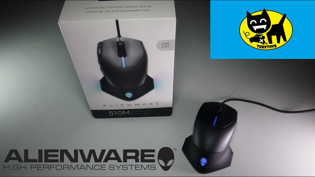 Alienware Gaming Mouse 510M RGB Gaming Mouse AW510M: 16, 000 DPI